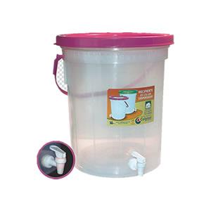 RECIPIENTE 20 LTS C/DISP 300249 COLPLAST