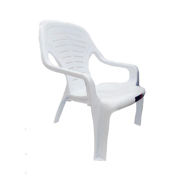 SILLA MONARCA BLANCA 182 COLPLAST - Referencia 10103357 en PLASDECOR Montería