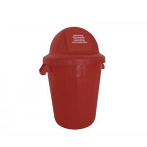 CONTENEDOR 120LIT T/VAIVEN ROJO 567 COLP - Referencia 10103422 en PLASDECOR Montería