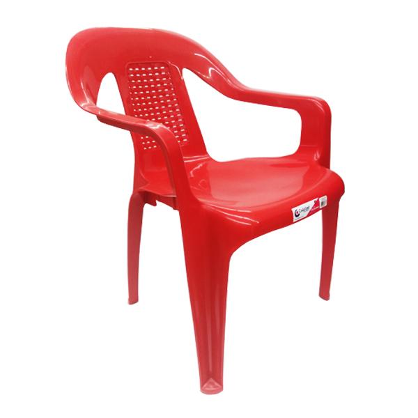 SILLA OCEANIA C/B ROJO 878 COLPLAST - Referencia 10103654 en PLASDECOR Montería
