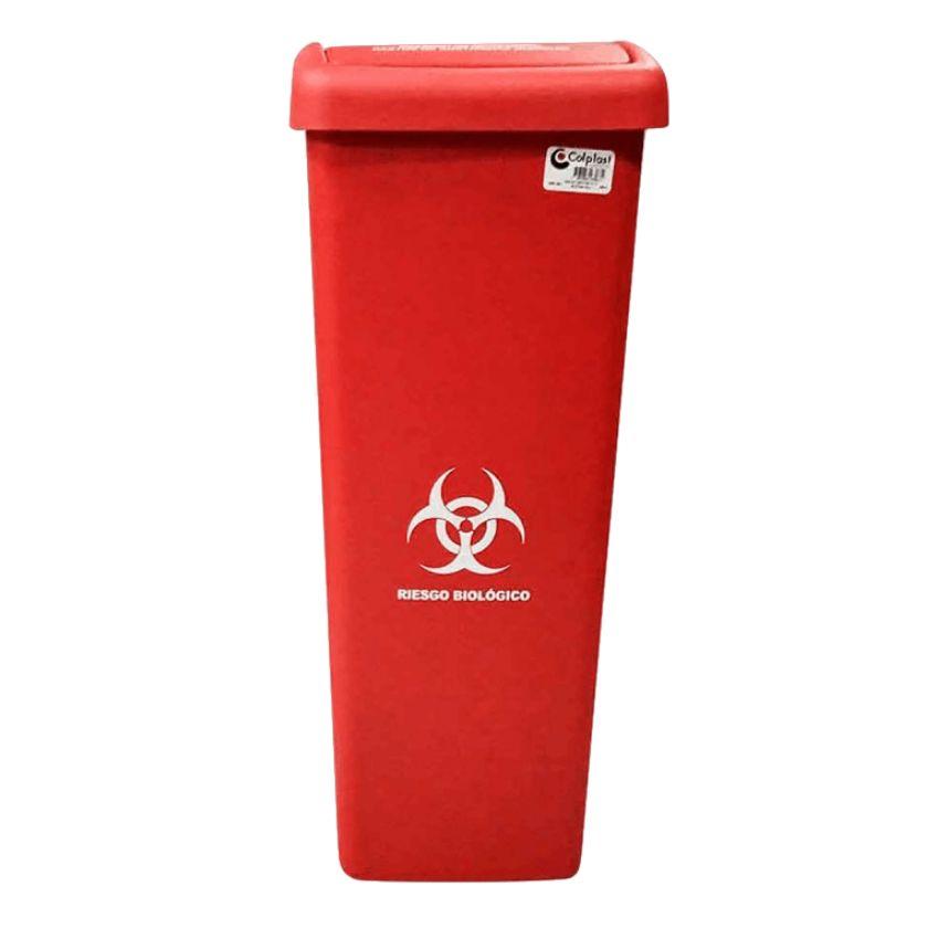 PAPELERA 55 LIT T/PLANA PLTZ ROJO 581 CO - Referencia 10103744 en PLASDECOR Montería