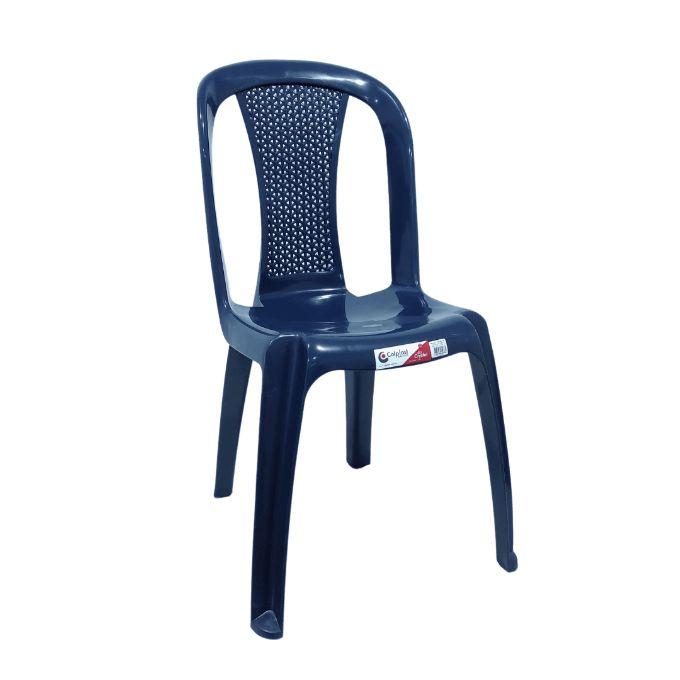 SILLA CRYSTAL S/B AZUL OSCURO PELET 1037 - Referencia 10103746 en PLASDECOR Montería