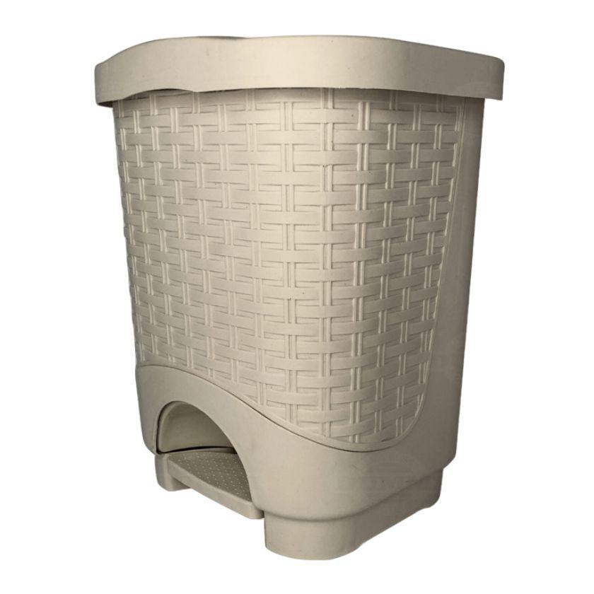 PAPELERA 12LIT RATTAN AVELLANA 1098 - Referencia 10103774 en PLASDECOR Montería