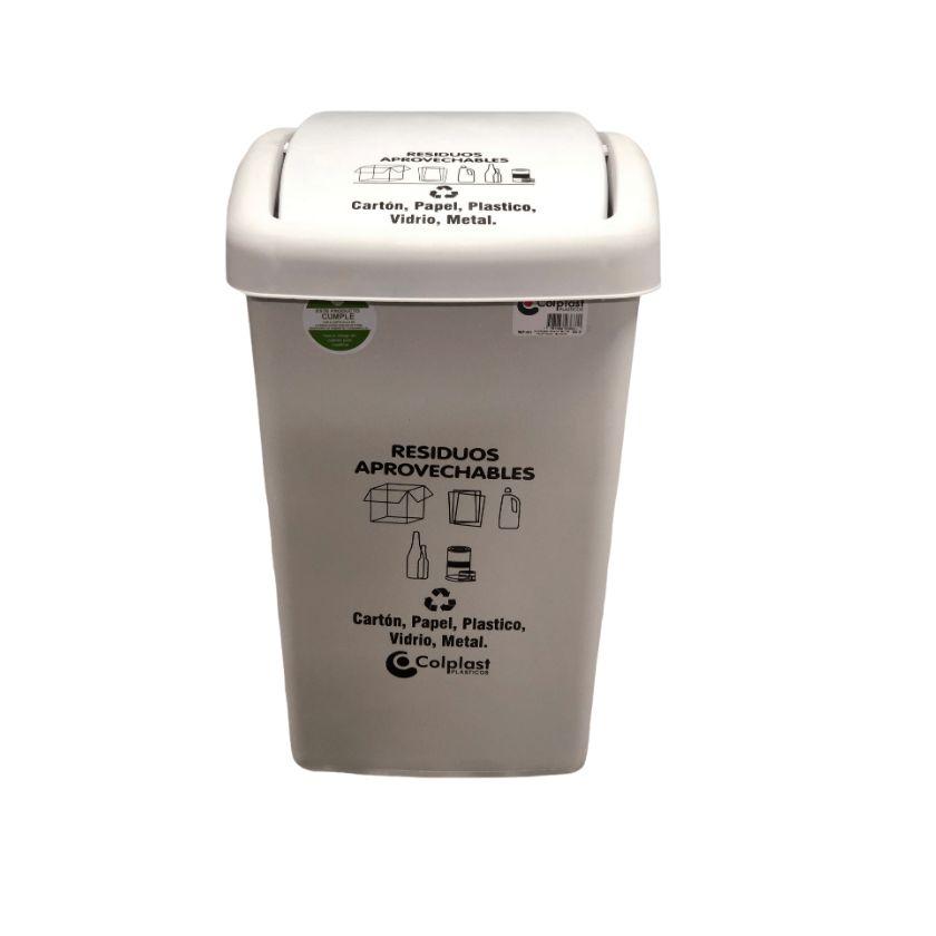 PAPELERA 36 LIT T/PLANA BLANCO 681 COLPL