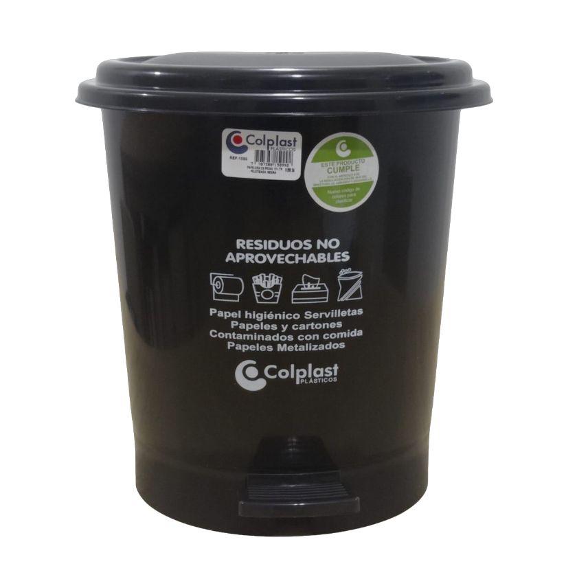 PAPELERA 12 LT PEDAL RED NG PLT C/E 1099 - Referencia 10103787 en PLASDECOR Montería