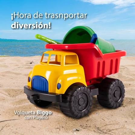 VOLQUETA BIGGO C/PLAYERO 11727 RIMO - Referencia 12106010 en PLASDECOR Montería