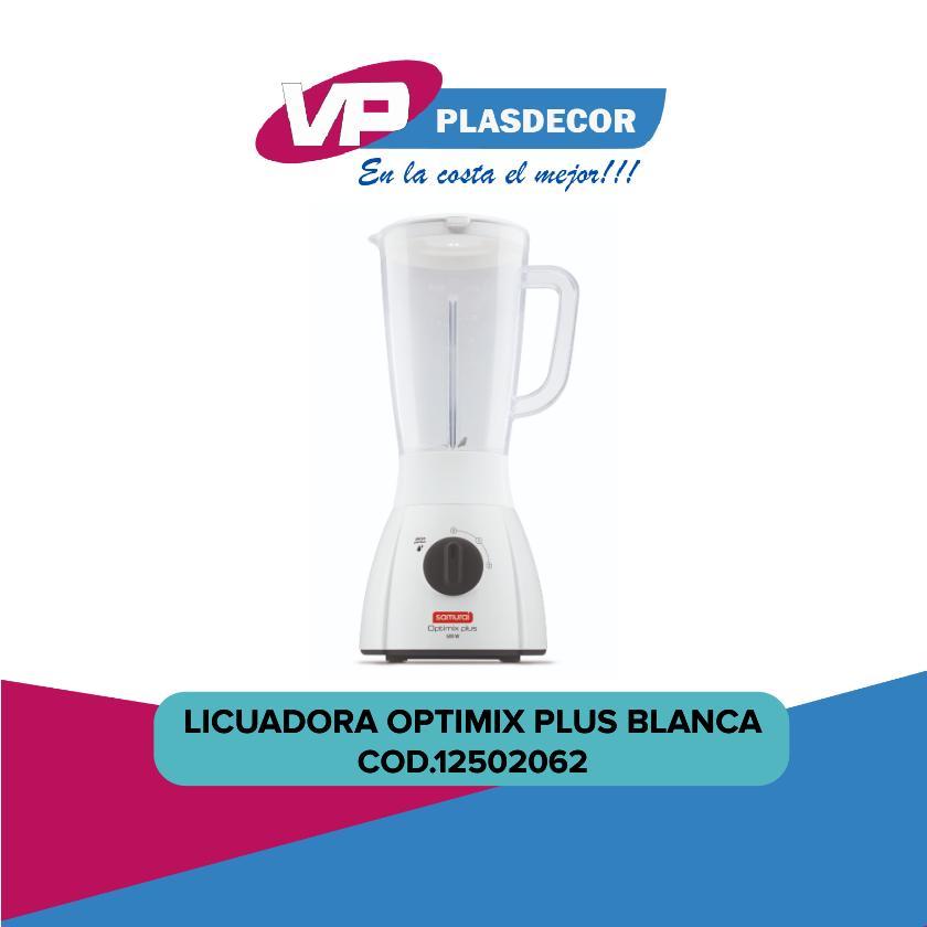 LICUADORA OPTIMIX PLUS BLANCA SAMURAI - Referencia 12502062 en PLASDECOR Montería