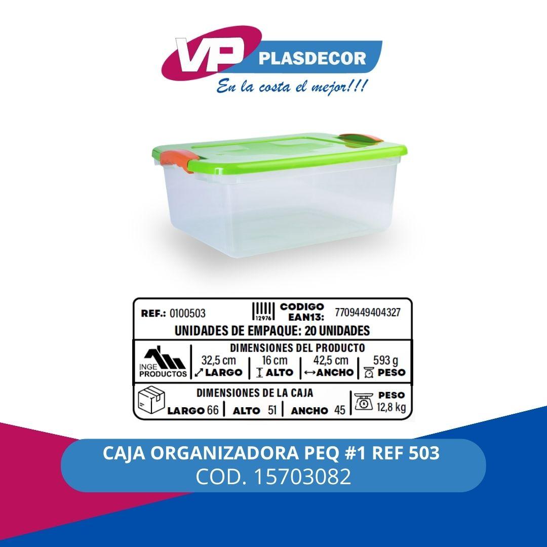 CAJA ORGANIZADORA PEQ #1 REF 503 INGEPRO - Referencia 15703082 en PLASDECOR Montería