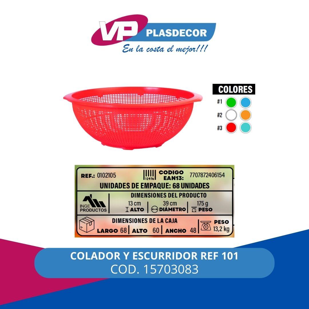 COLADOR Y ESCURRIDOR REF 101 INGEPRODUCT