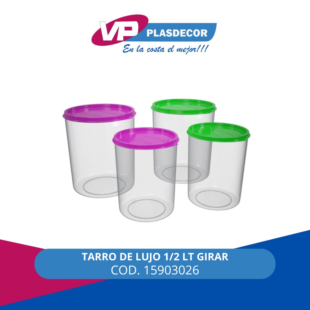 TARRO DE LUJO 1/2 LT GIRAR - Referencia 15903026 en PLASDECOR Montería