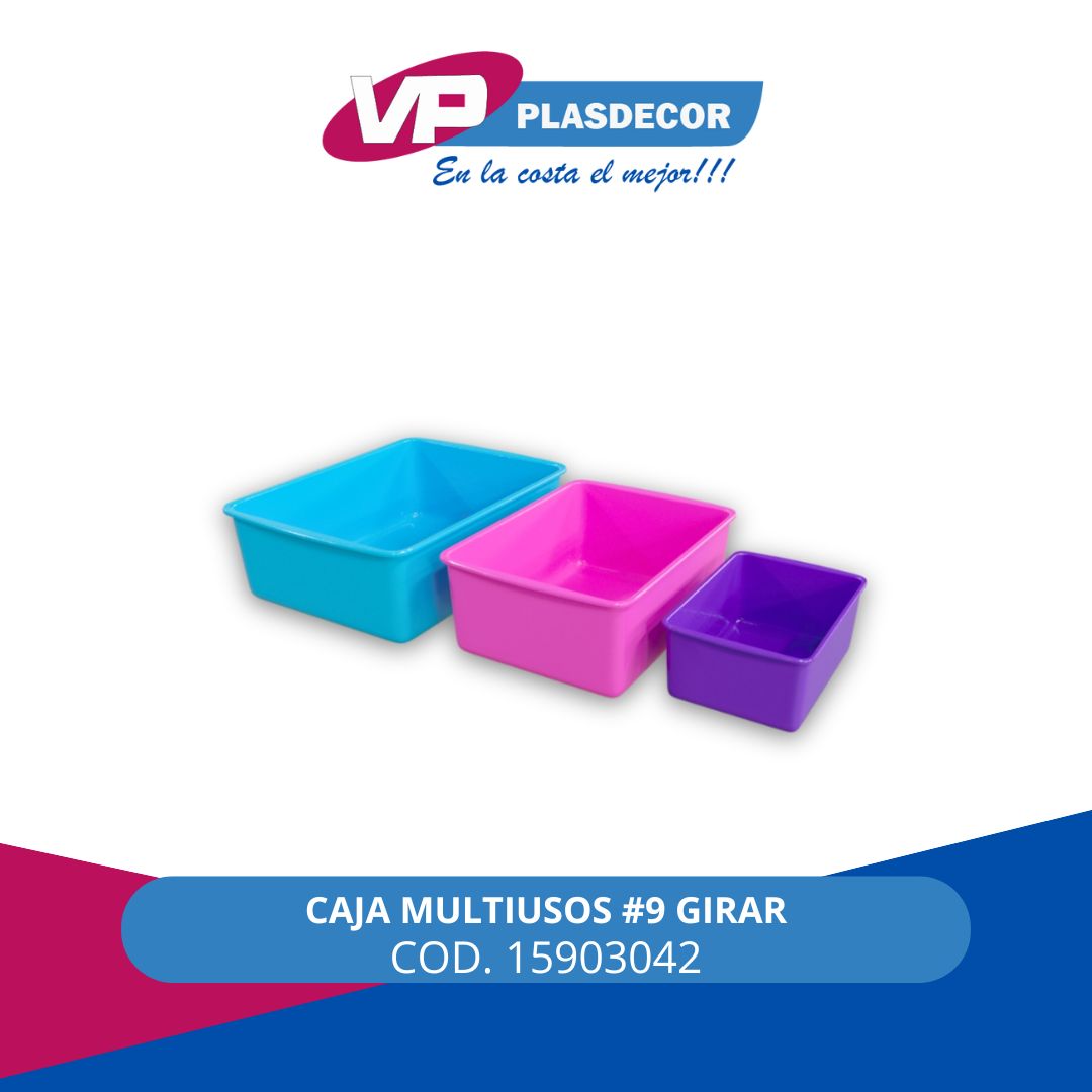 CAJA MULTIUSOS #9 GIRAR - Referencia 15903042 en PLASDECOR Montería
