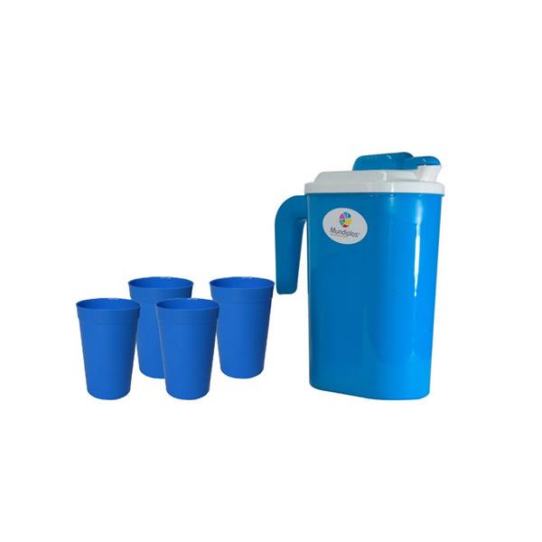 SET JARRA 2LIT + 4 VASOS REF MT4237 M