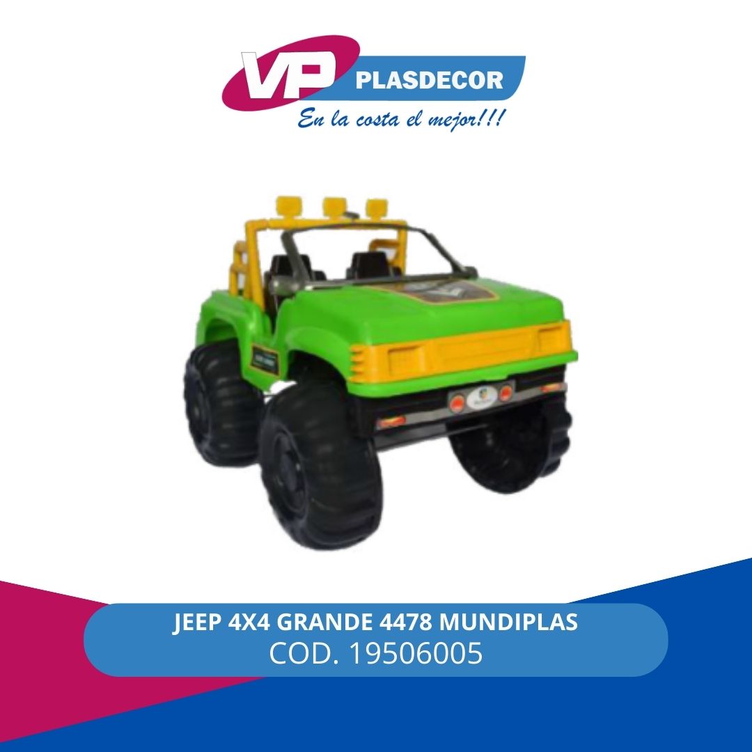 JEEP SAFARI 4032 MUNDIPLAS - Referencia 19506005 en PLASDECOR Montería
