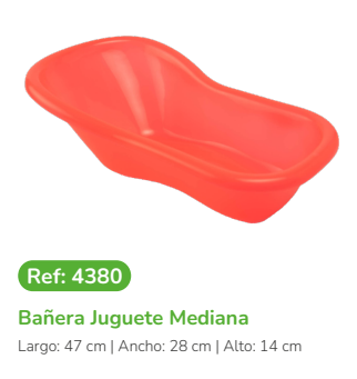 BANERA JUGUETE MEDIANA 4380 MUNDIPLAS - Referencia 19506065 en PLASDECOR Montería