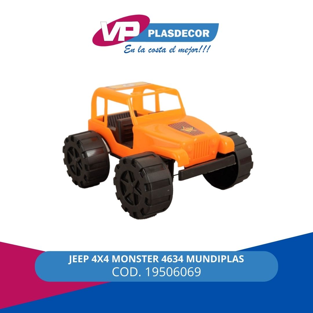 JEEP 4X4 MONSTER 4634 MUNDIPLAS