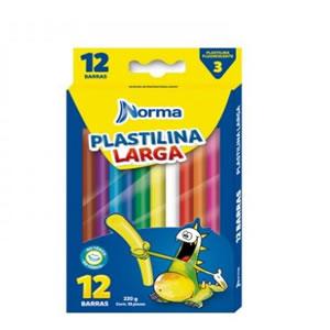 PLASTILINA NORMA X 12 LARGA 522822