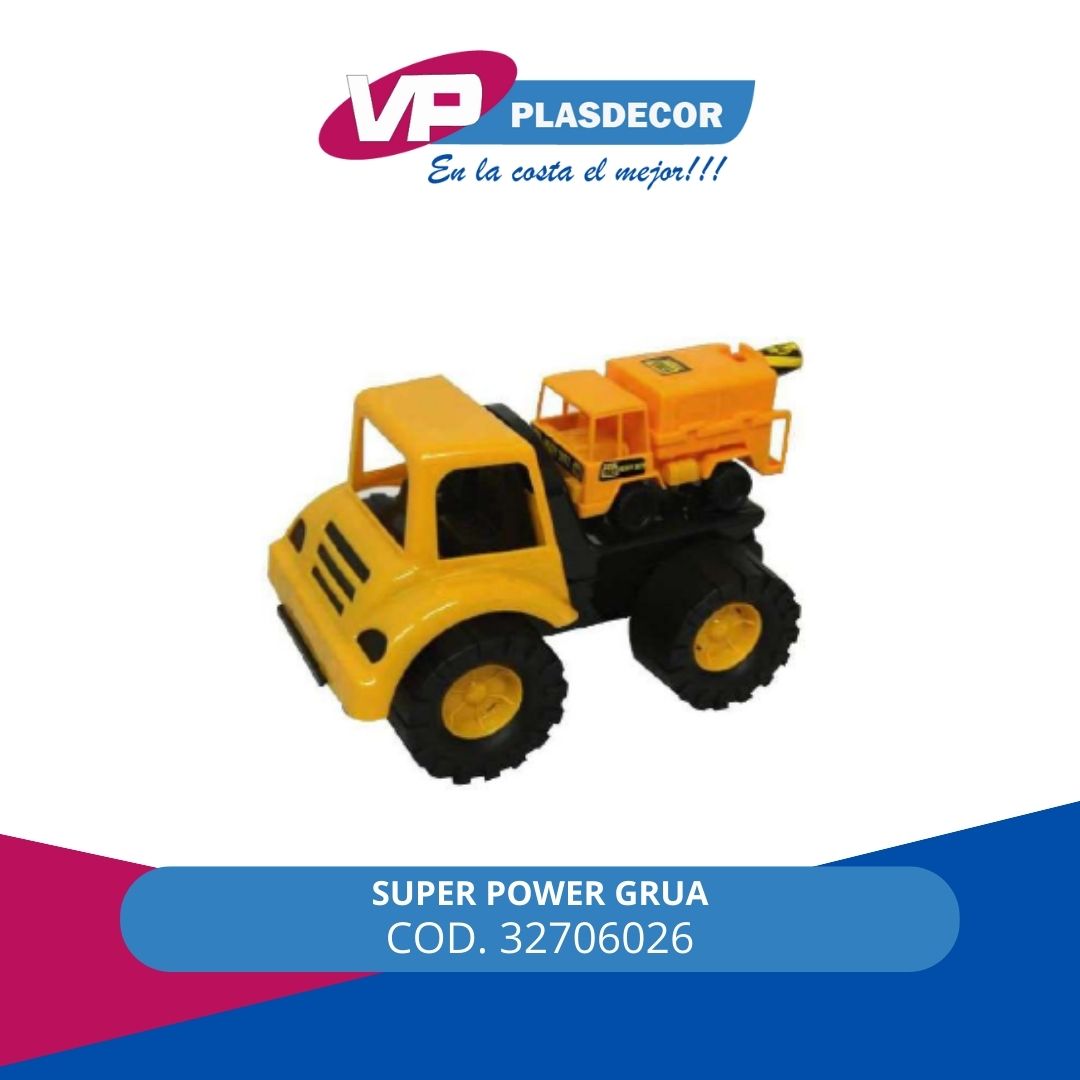 SUPER POWER GRUA 100632 PROYECCIO - Referencia 32706026 en PLASDECOR Montería