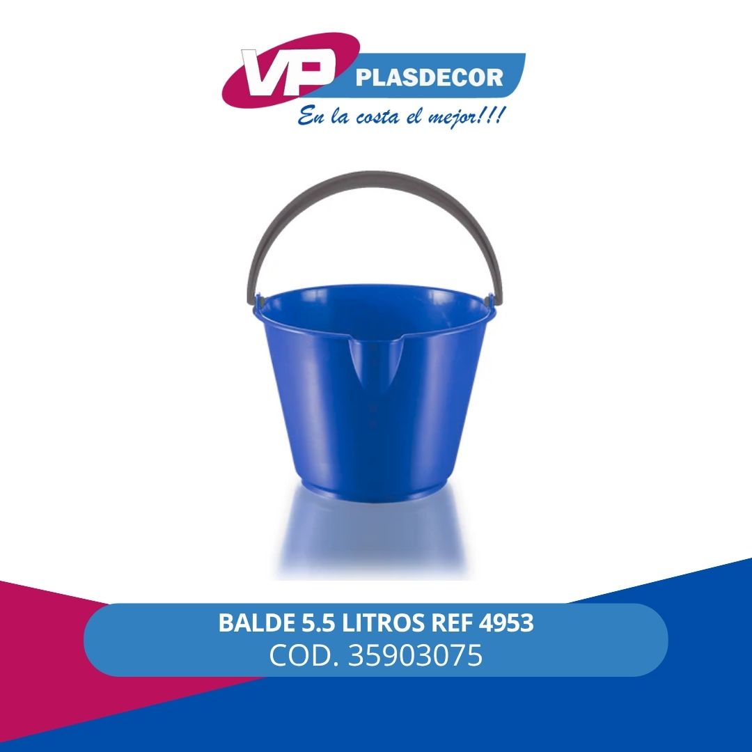 BALDE 5.5 LITROS REF 4953  IMUSA