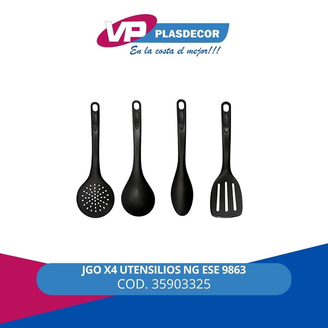 JGO X4 UTENSILIOS NG ESE 9863 IMUSA