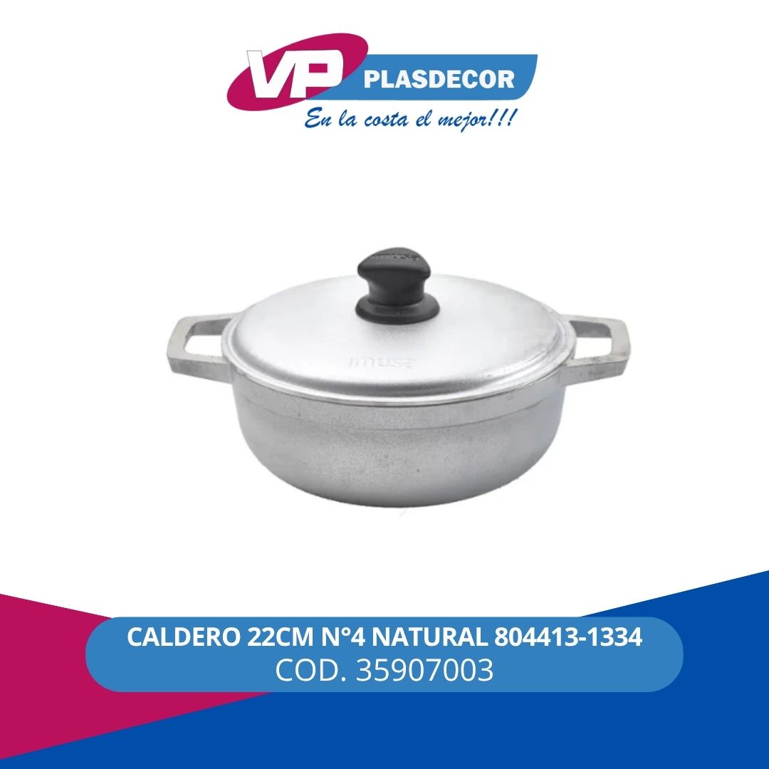 CALDERO 22CM N 4 NATURAL 804413-1334 IMU - Referencia 35907003 en PLASDECOR Montería