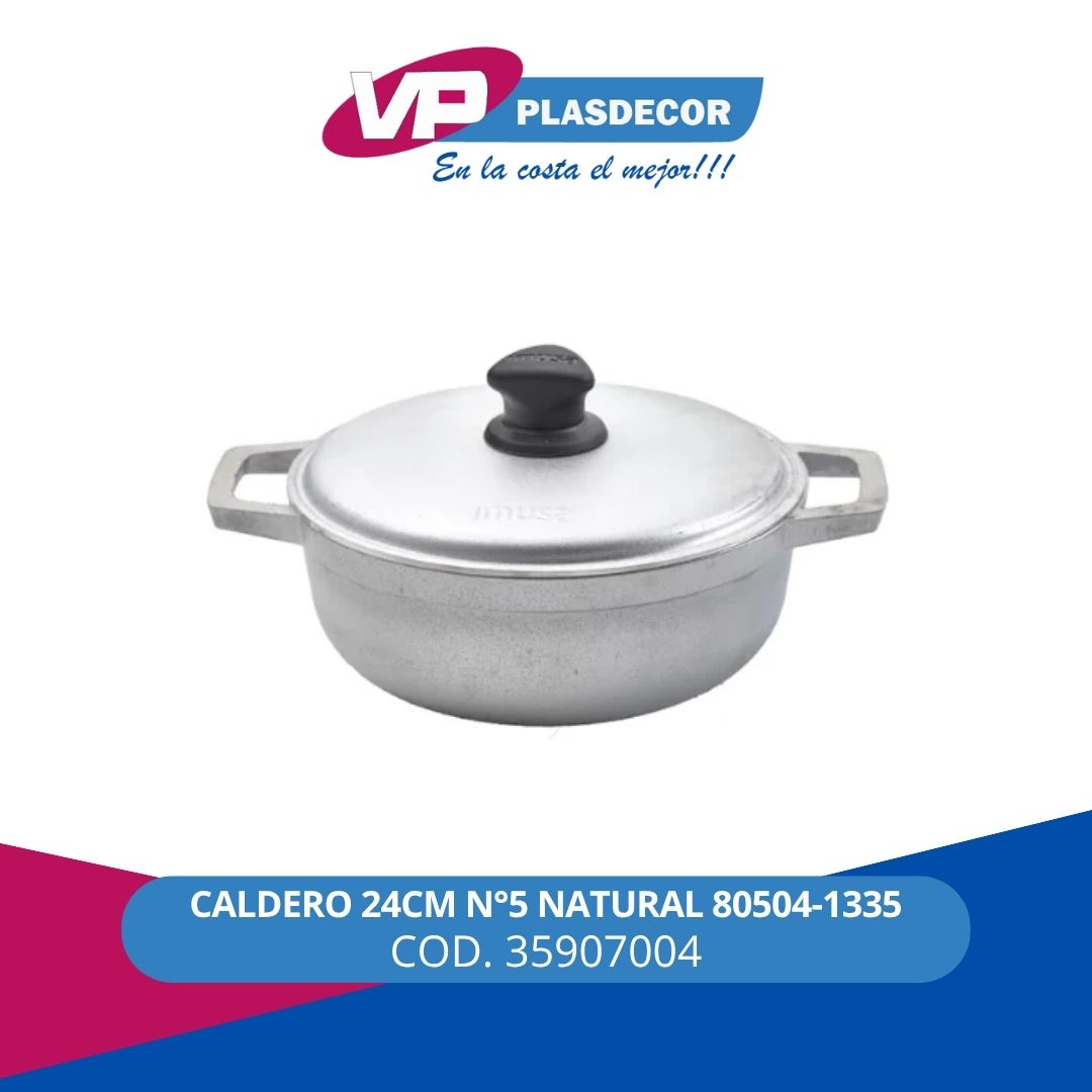 CALDERO 24CM N 5 NATURAL 80504-1335 IMUS