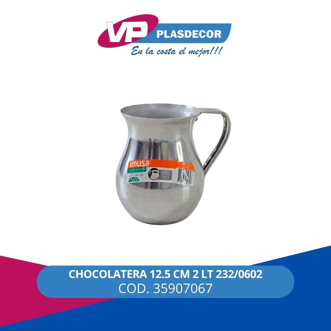 CHOCOLATERA 12.5 CM 2 LT 232/0602 IMUSA