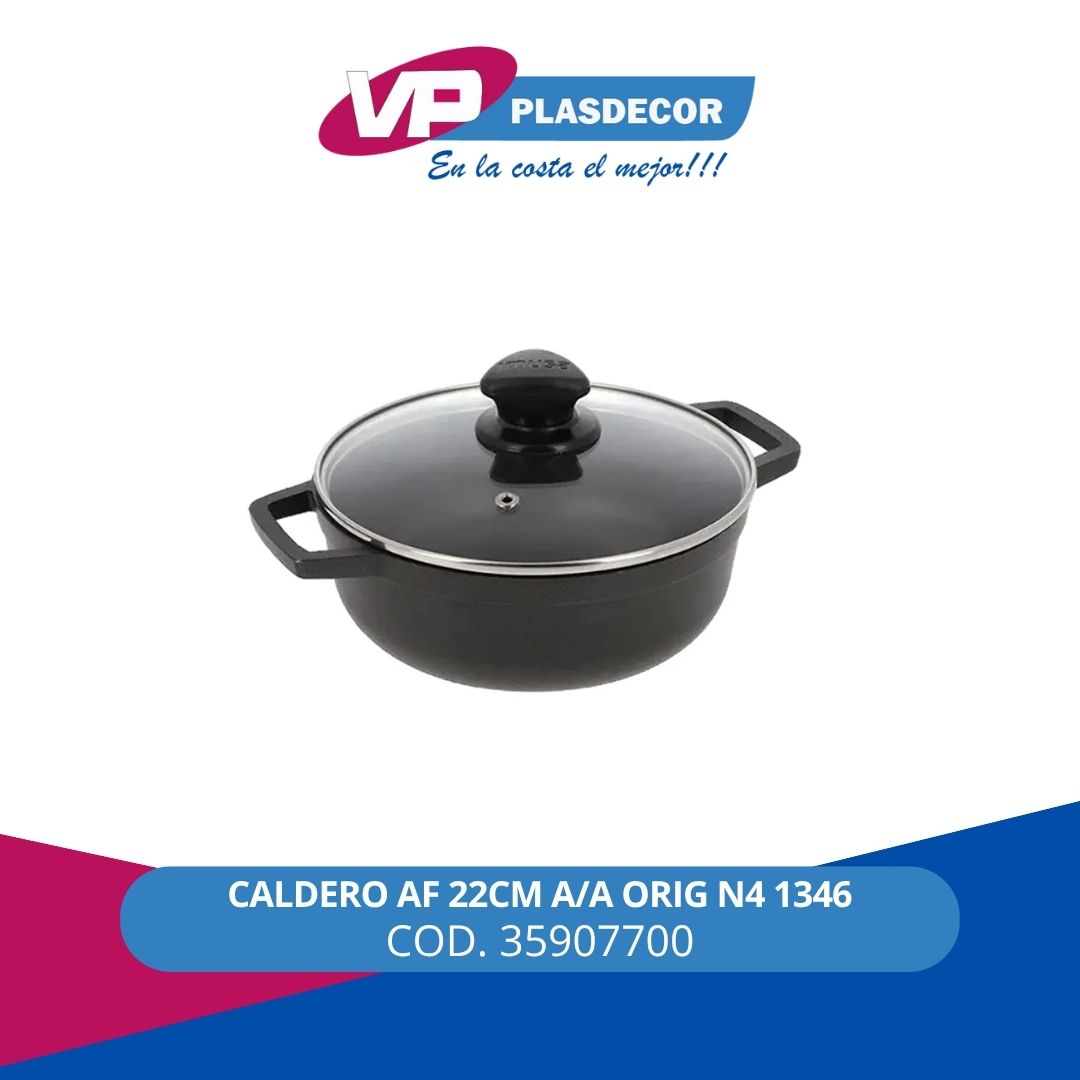 CALDERO AF 22CM A/A ORIG N4 1346 IMUSA