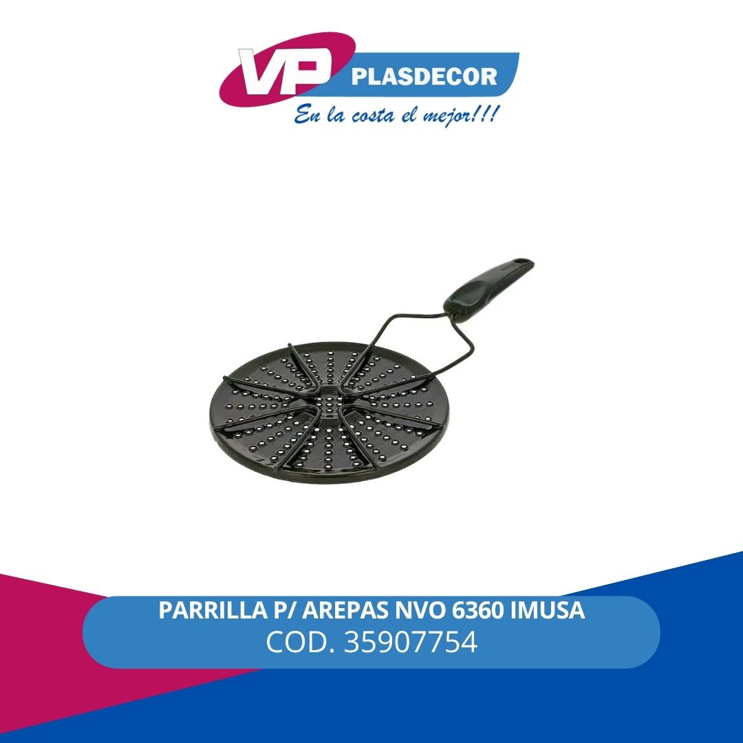 PARRILLA P/ AREPAS NVO 6360 IMUSA - Referencia 35907754 en PLASDECOR Montería
