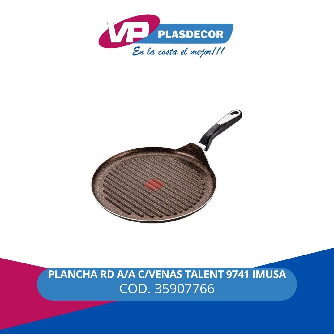 PLANCHA RD A/A C/VENAS TALENT 9741 IMUSA