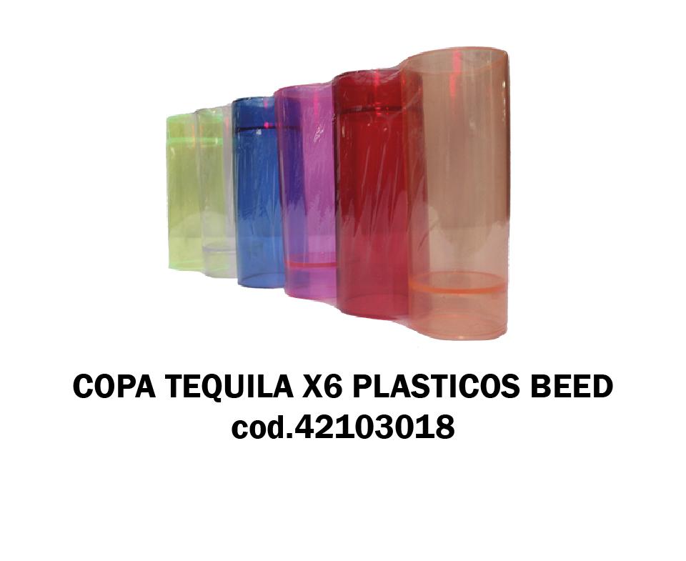 COPA TEQUILA X6  PLASTICOS BEED OFERTA - Referencia 42103018 en PLASDECOR Montería