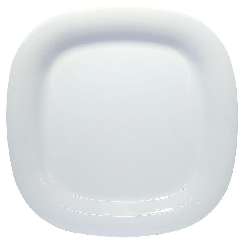 PLATO CUADRADO CON CURVA PEQ P1076BL