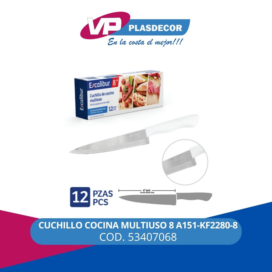 CUCHILLO COCINA MULTIUSO 8 A151-KF2280-8