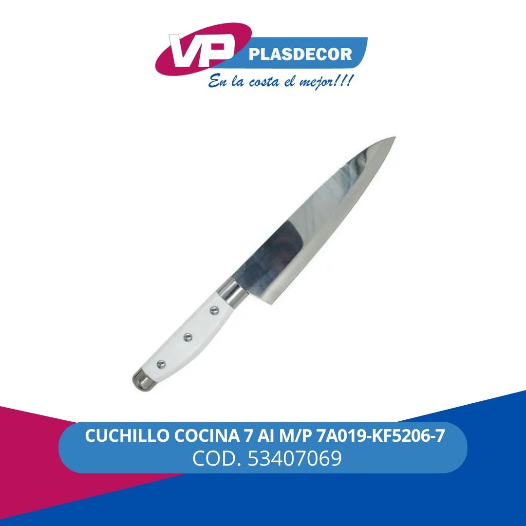 CUCHILLO COCINA 7 AI M/P 7A019-KF5206-7 - Referencia 53407069 en PLASDECOR Montería