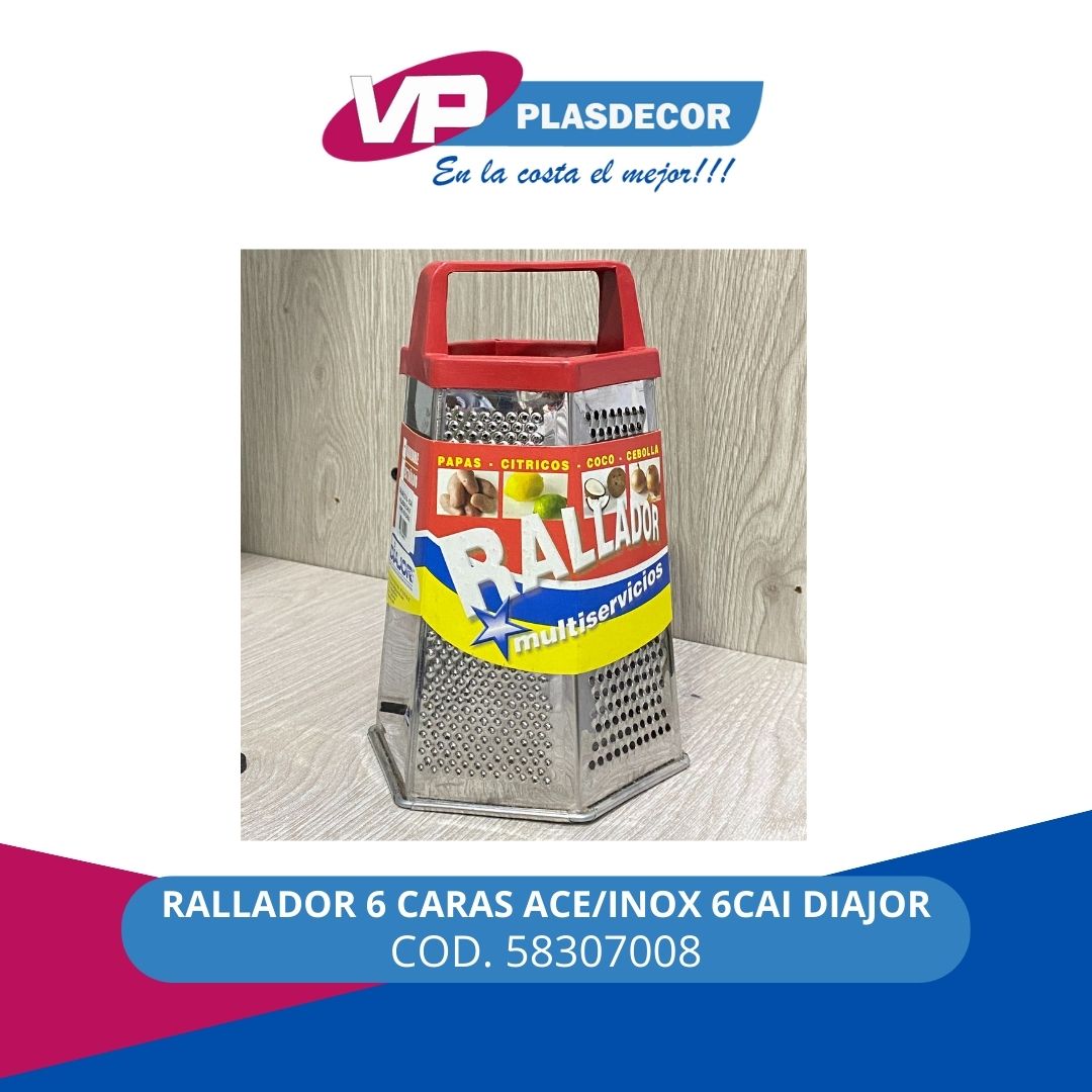 RALLADOR 6 CARAS ACE/INOX 6CAI DIAJOR