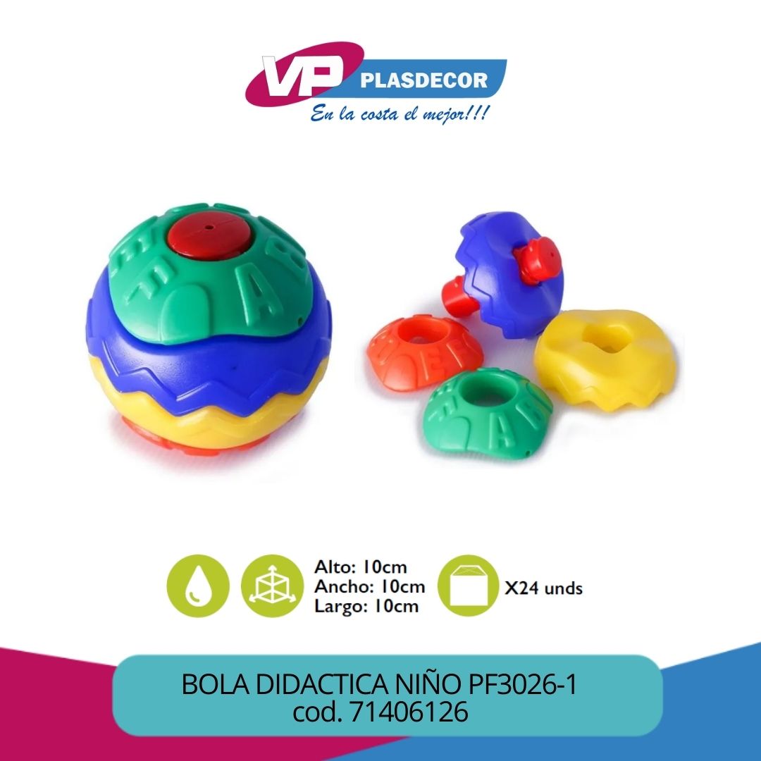 BOLA DIDACTICA NINO PF3026-1 FENIX