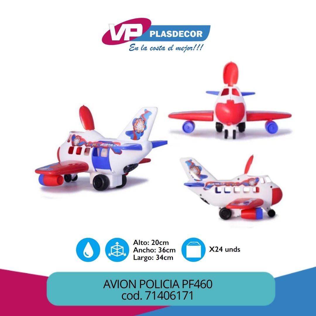 AVION POLICIA PF460C FENIX - Referencia 71406171 en PLASDECOR Montería